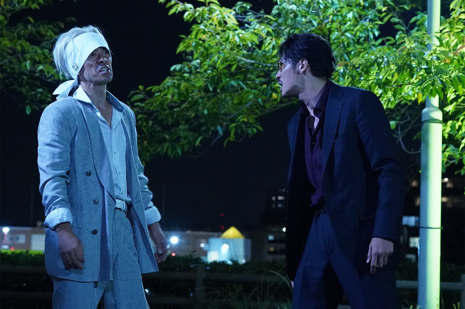 滝藤賢一、玉木宏「極主夫道」第5話より（C）日本テレビ・読売テレビ