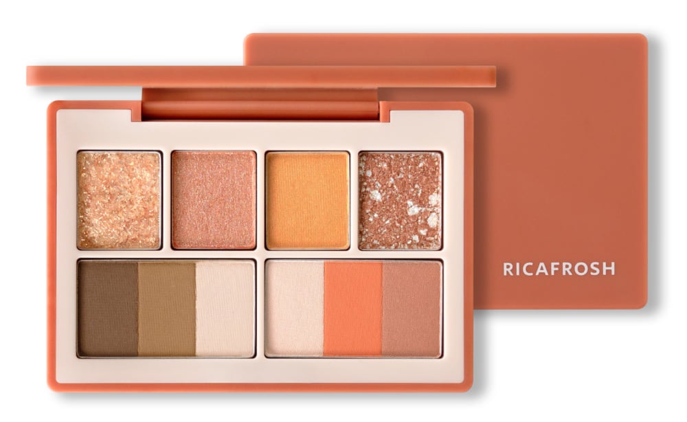 『RICAFROSH』(リカフロッシュ)の02 サンセットブリック。マルチパレット。