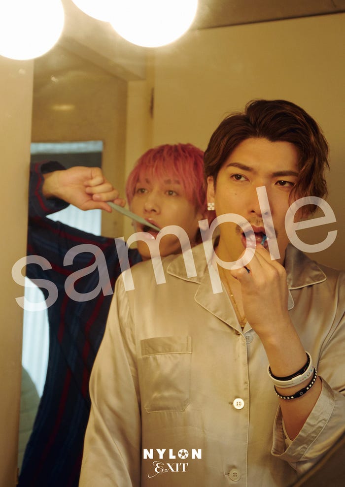 兼近大樹、りんたろー。(C)NYLON JAPAN