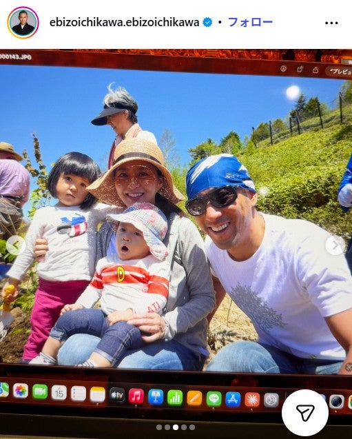 市川團十郎白猿Instagramより