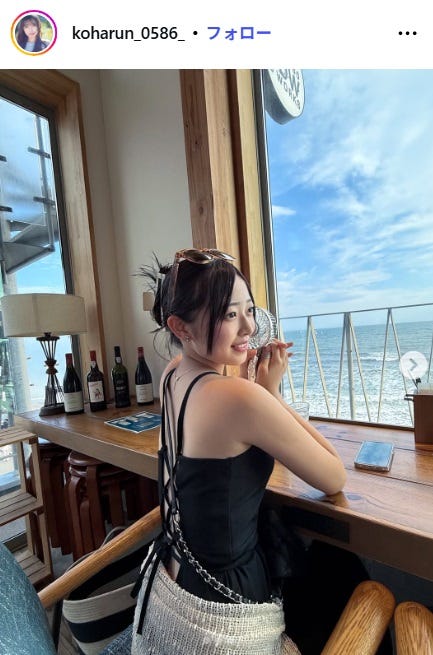 黒江こはるInstagramより