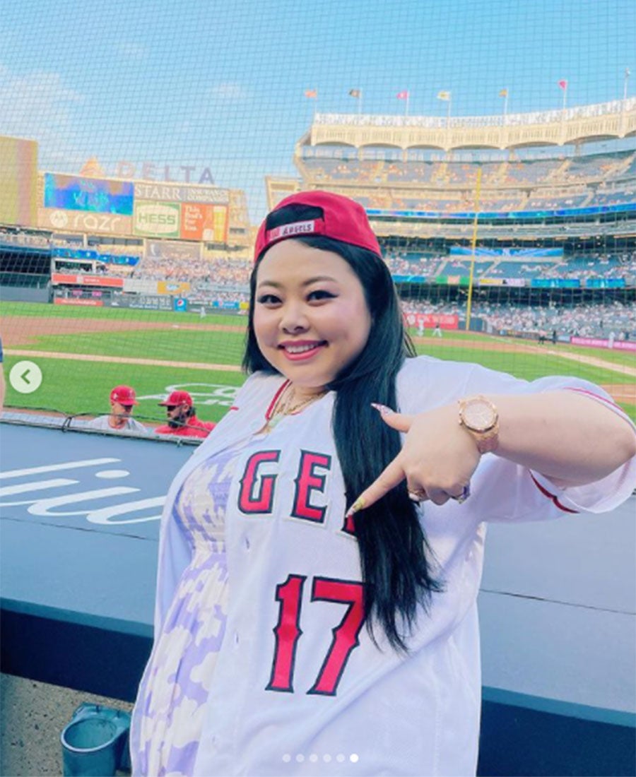 渡辺直美、“大谷選手を拝みに”最前列で野球観戦「1番前の席を奮発して購入」