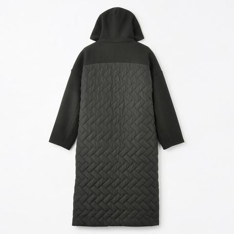 しまむら 黒アウター 冬 しまむら しまパト オンライン 通販 レディース おすすめ オススメ プチプラ コスパ 高コスパ 高見え 2022 冬 アウター 黒アウター 黒 ブラック 中綿キルトコート コート キルティング