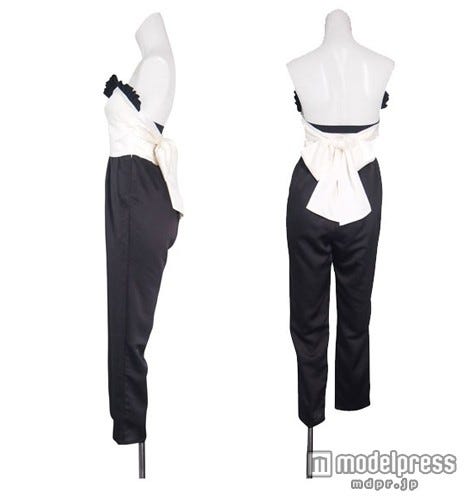 「HONEY MI HONEY」サテンロンパース「DOUBLE HEART」23,760円(税込)