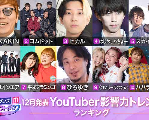 12月発表「YouTuber影響力トレンドランキング」TOP10【モデルプレスカウントダウン】