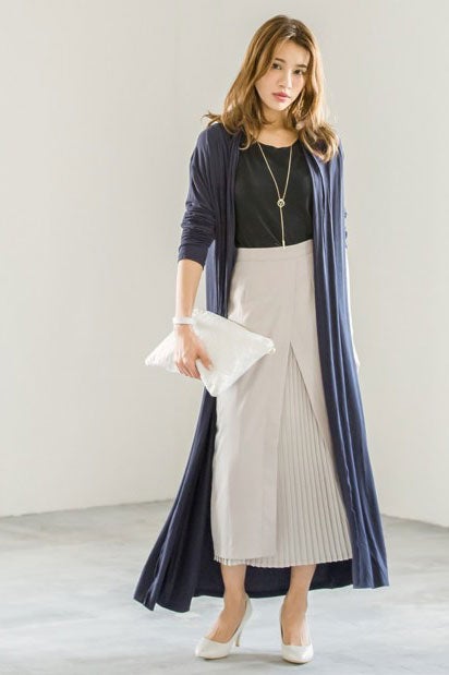 マキシカーディガン「Re:EDIT by GALSTAR」2,198円（税込）／画像提供：Re:EDIT by GALSTAR