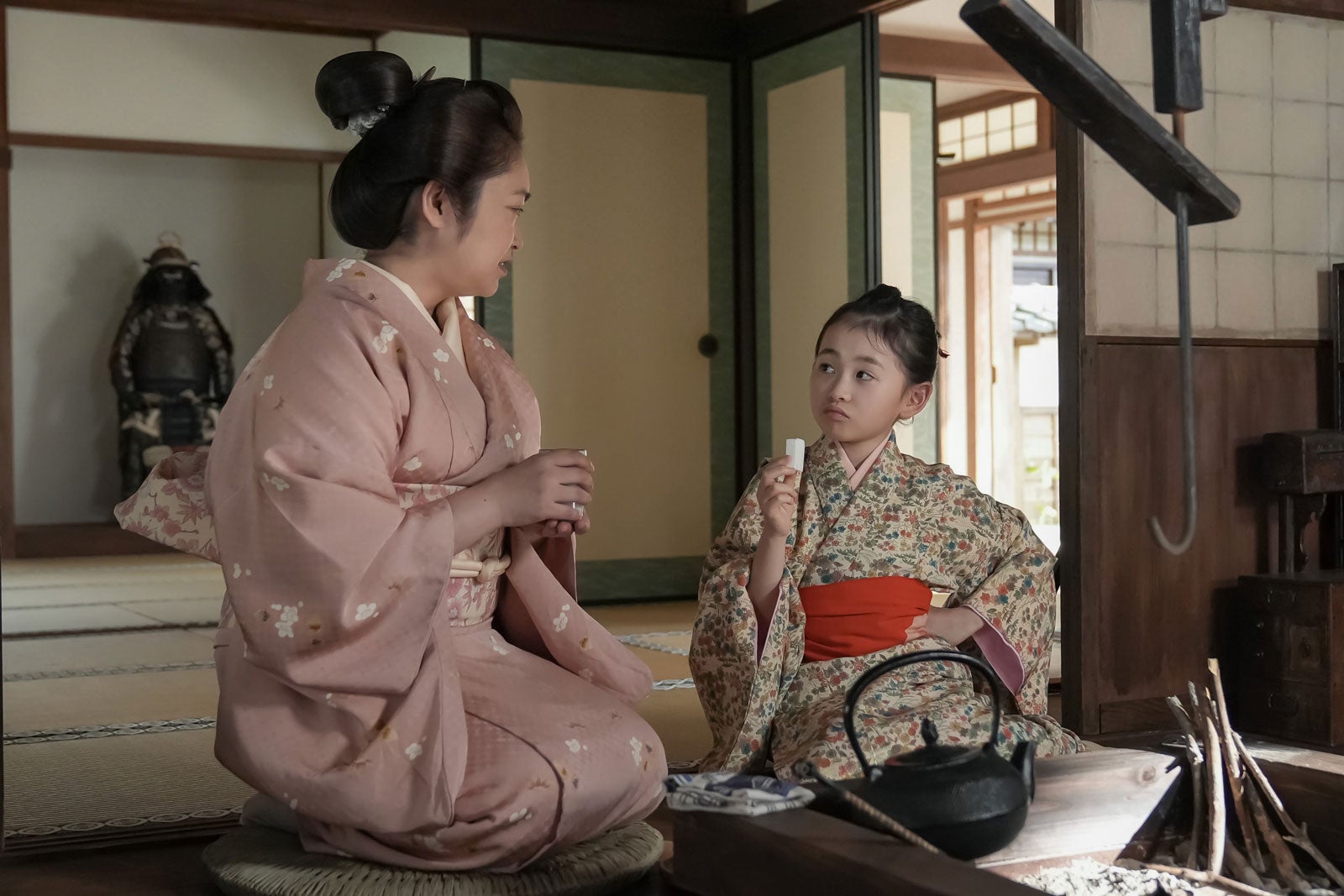 池脇千鶴、福地美晴「ばけばけ」第2話（C）NHK