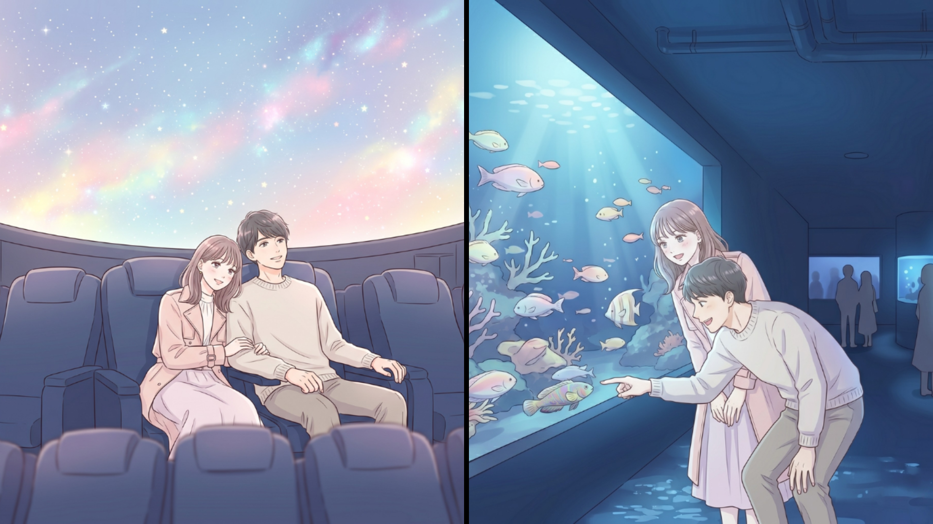 【梅雨入り前にチェック】雨の日でも楽しい♡「デートスポット」3選