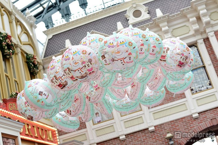 バルーンもクリスマス仕様