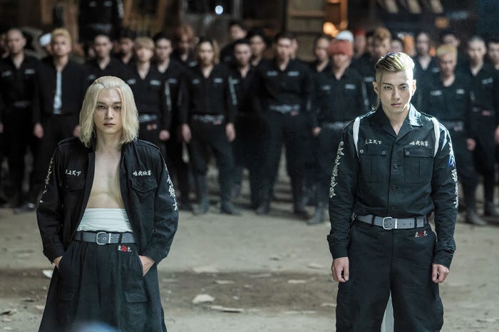 吉沢亮、山田裕貴(C)和久井健/講談社 (C)2023映画「東京リベンジャーズ2 血のハロウィン編」製作委員会