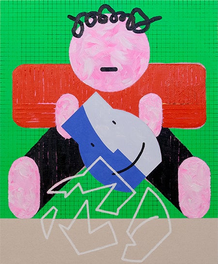 片岡亮介「ウェルネス・ペインティングス」（提供写真）