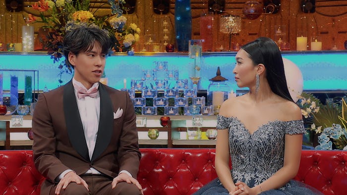 坂口隆志、武井亜樹『バチェロレッテ・ジャパン』シーズン3エピソード9(C)2024 Warner Bros. International Television Production Limited. All Rights Reserved