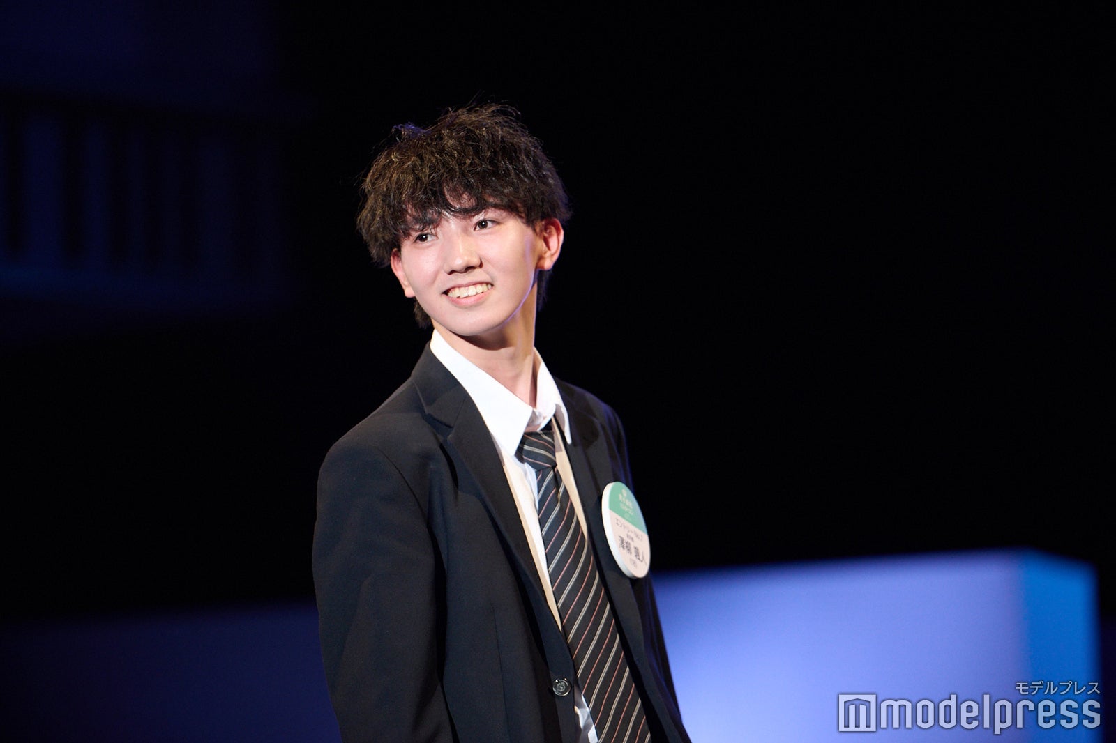 澤柳颯人くん「男子高生ミスターコン2023」ファイナル審査の様子（C）モデルプレス