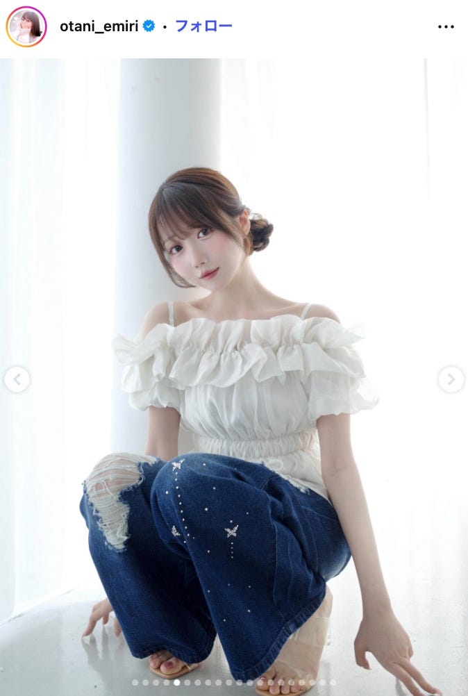 大谷映美里Instagramより