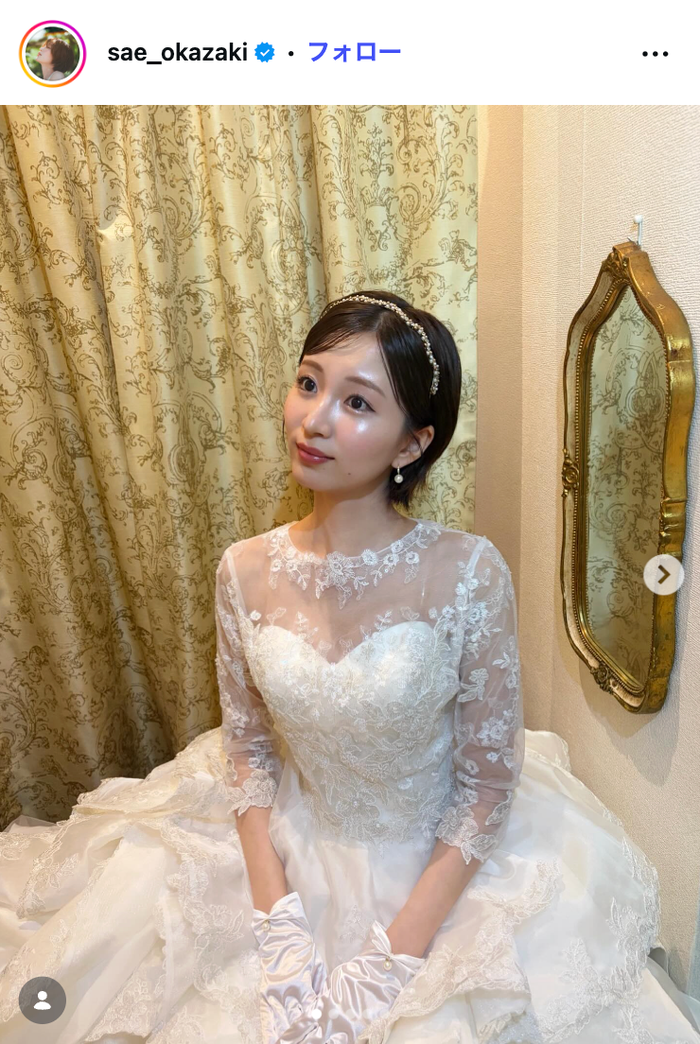 岡崎紗絵Instagramより