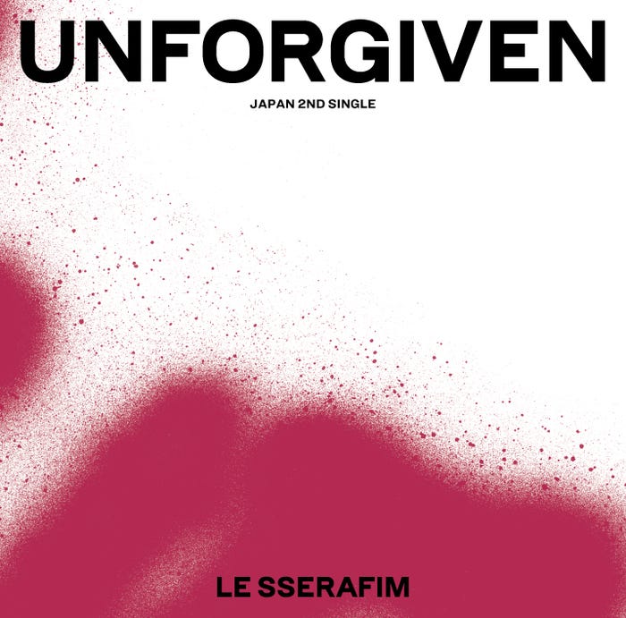LE SSERAFIM「UNFORGIVEN」(8月23日発売)通常盤(P)&(C)SOURCE MUSIC