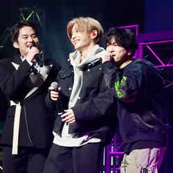 中山優馬、山田涼介、知念侑李「YUMA NAKAYAMA LIVE TOUR 2025 Wings For The GOOD VIBES」(提供写真)