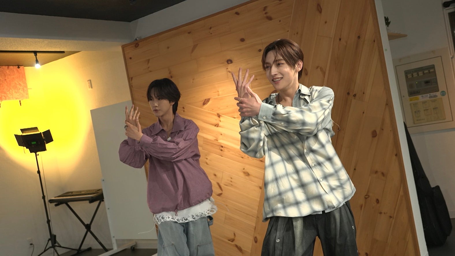 本多大夢、浜川路己（C）日本テレビ