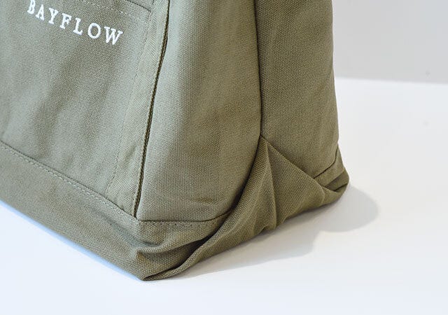 BAYFLOW トートバッグ 付録 ムック ムック本 ムック 付録 人気 おすすめ オススメ 宝島社 宝島 レビュー 便利 優秀 当たり BAYFLOW ベイフロー トートバッグ バッグ トート カーキ マチ