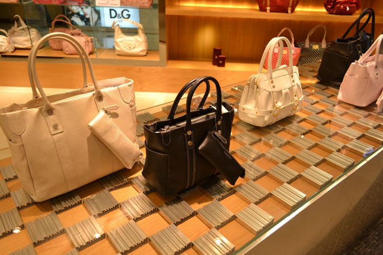 「サマンサタバサ」上海梅龍鎮伊勢丹店の店舗風景