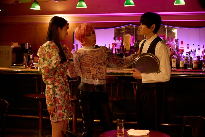 (左から)井桁弘恵、武田真治、古川雄輝(C)東海テレビ