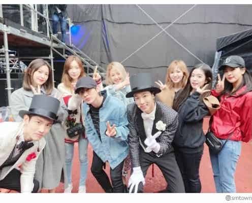 東方神起ライブに少女時代・SHINee・Red Velvet・NCTら「美男美女だらけ」豪華集結ショット話題に