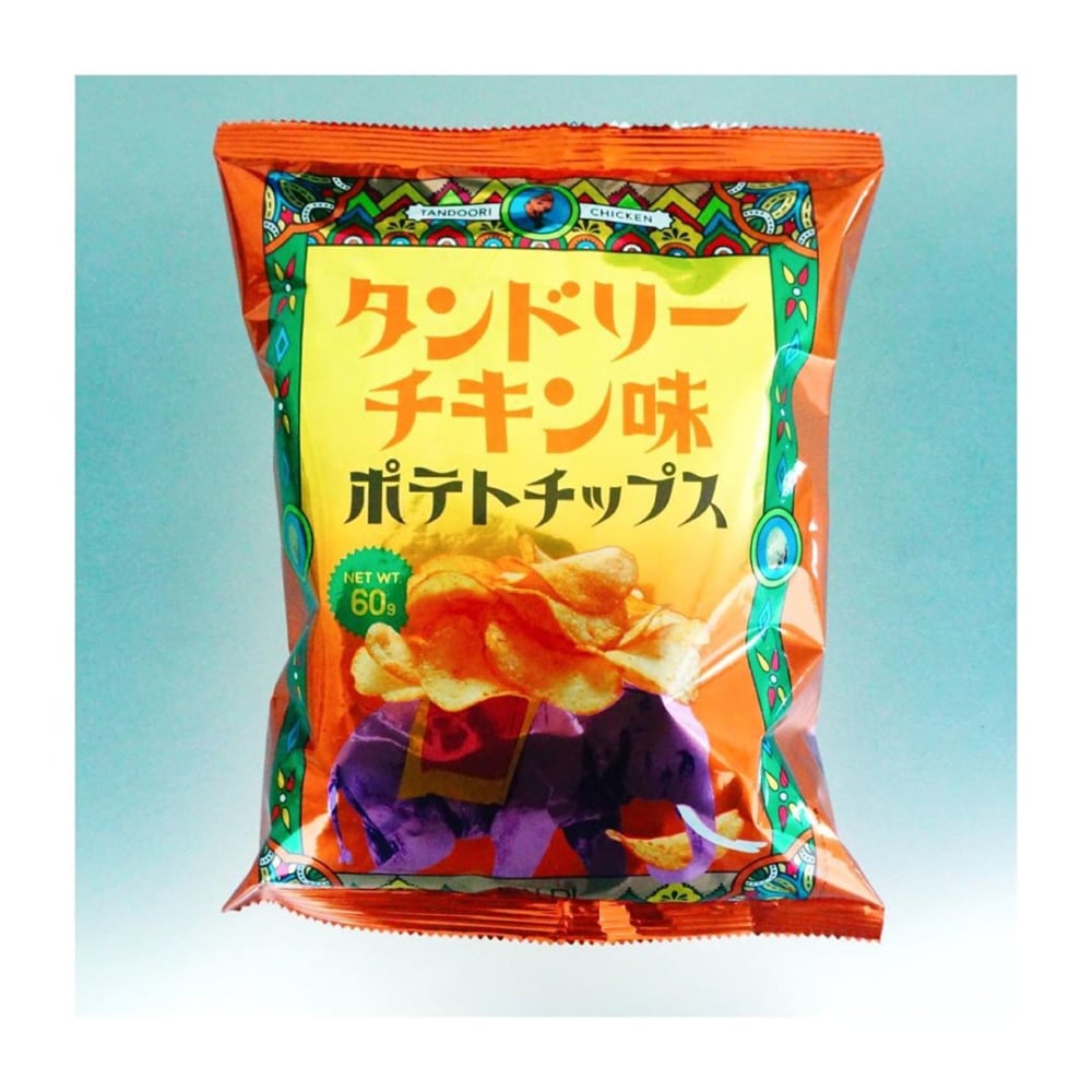 カルディオリジナルタンドリーチキン味ポテトチップス