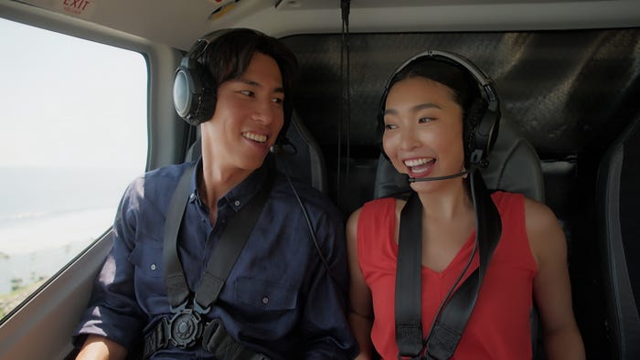 坂口隆志、武井亜樹『バチェロレッテ・ジャパン』シーズン3エピソード8(C)2024 Warner Bros. International Television Production Limited. All Rights Reserved