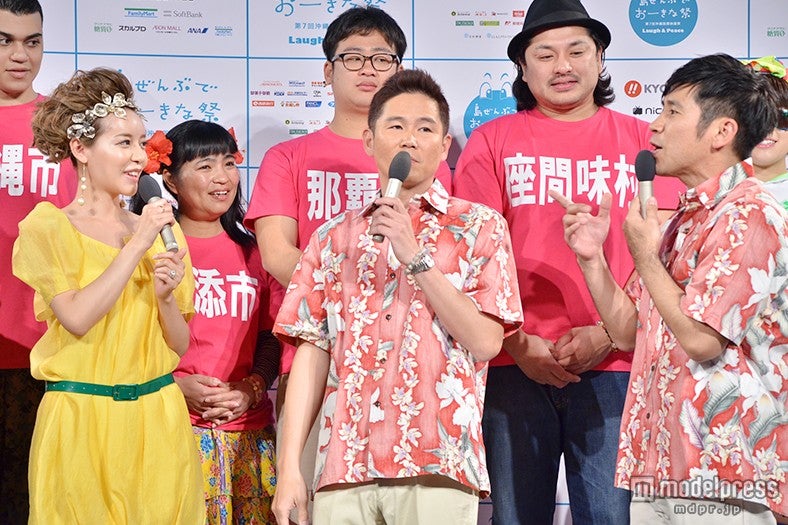 前列左から：大沢ケイミ、川田広樹、ゴリ