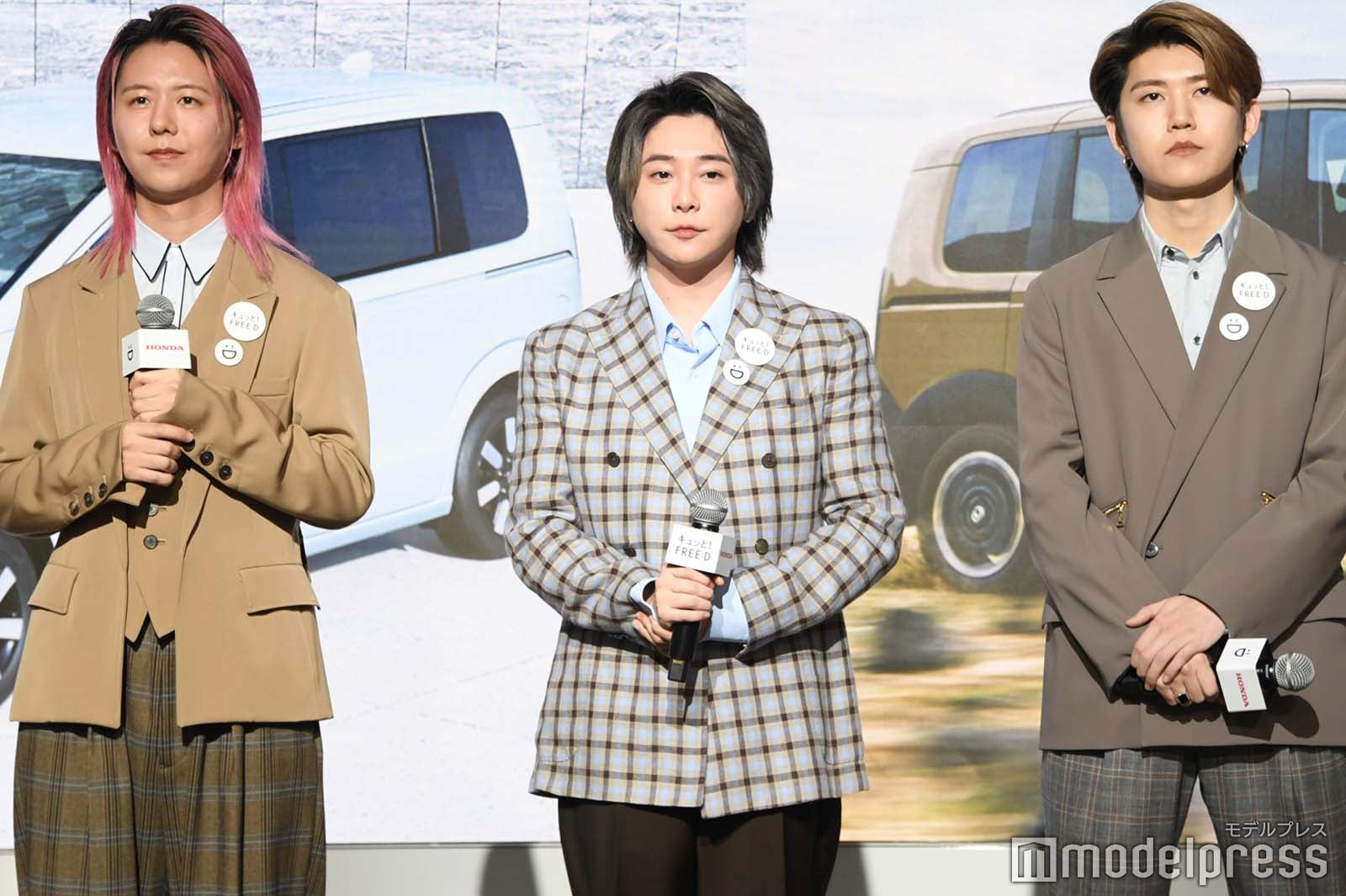 藤澤涼架、大森元貴、若井滉斗／Mrs. GREEN APPLE（C）モデルプレス