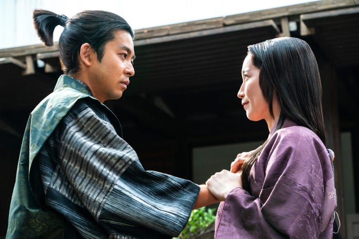 仲野太賀、吉岡里帆「豊臣兄弟!」第19話(C)NHK