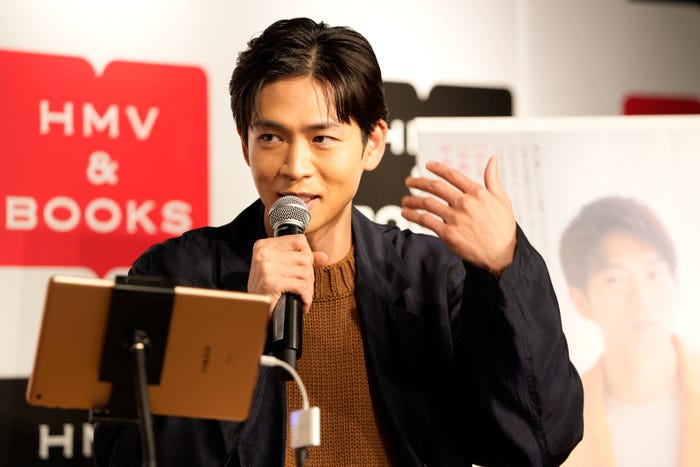 松下洸平エッセイ集『フキサチーフ』(KADOKAWA)出版記念トークイベント(撮影/山口宏之)