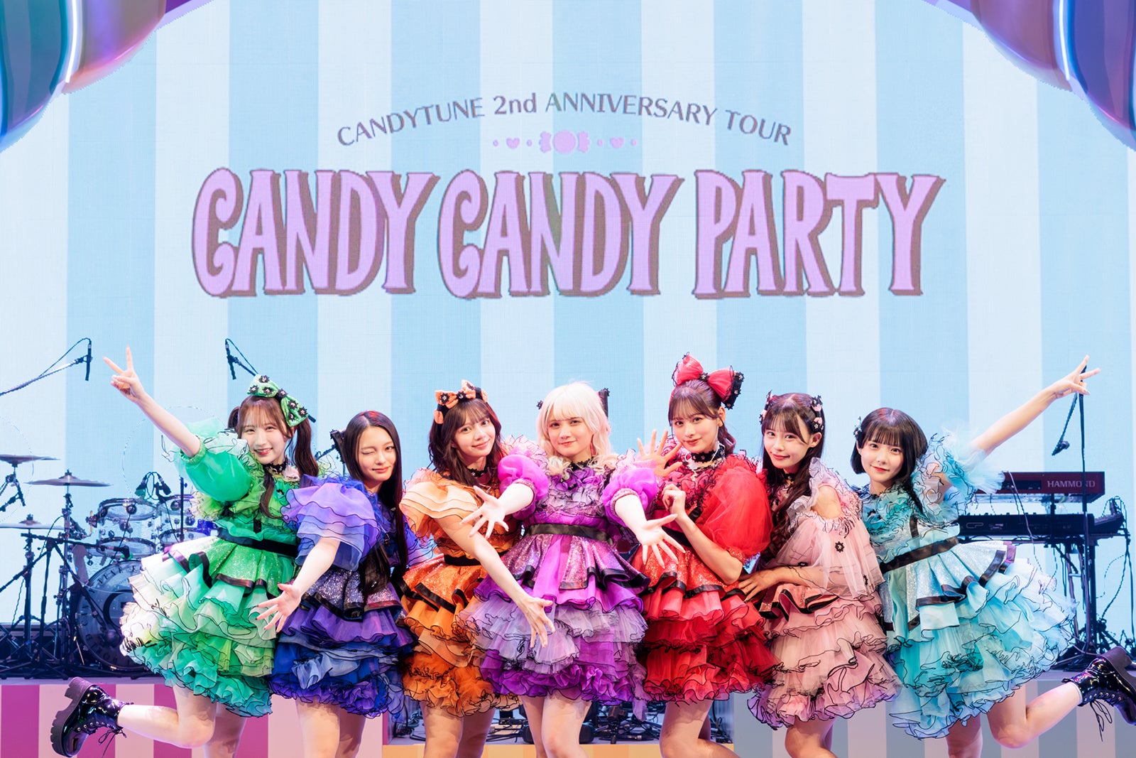 CANDY TUNE、初の全国ツアー決定 全国8都市公演でグループ史上最多動員
