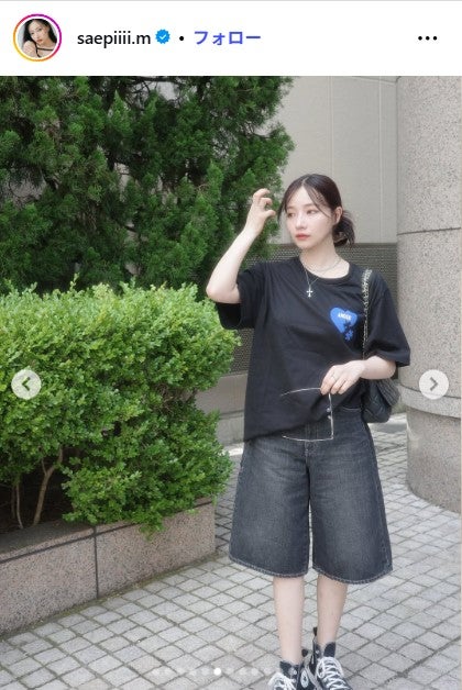 村瀬紗英Instagramより