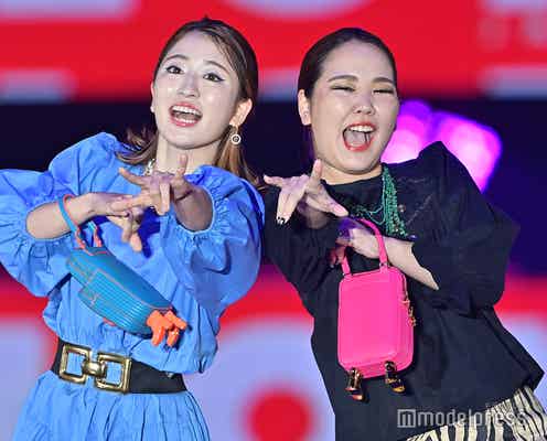 平成フラミンゴ、“すごい緊張”初「ガルアワ」ランウェイに会場熱狂<GirlsAward 2022 S/S>