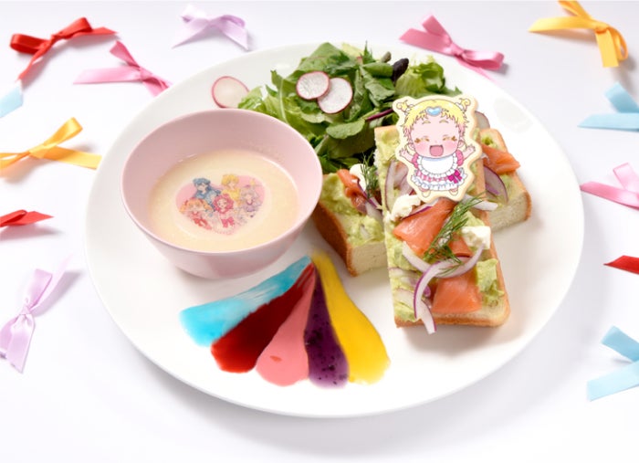 めっちゃイケてる！サラダオープンサンド～美味しさ無☆限☆大～1,490円（税抜）（C）ABC-A・東映アニメーション