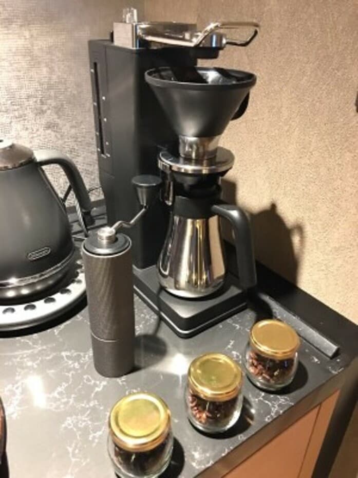 バルミューダのコーヒーマシン