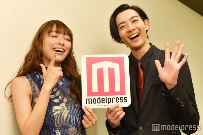 内田理央、竜星涼(C)モデルプレス
