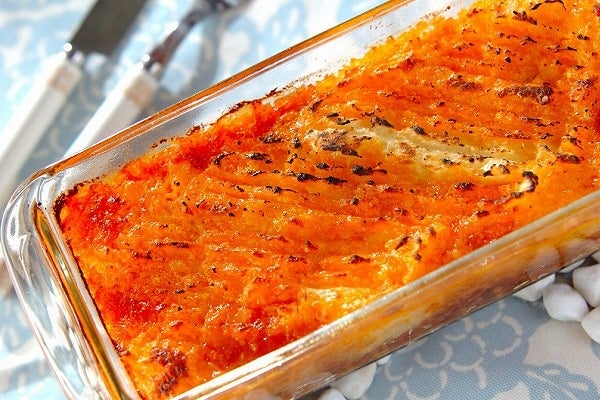 ジャガイモのピューレとひき肉のグラタン(アッシパルマンティエ風)