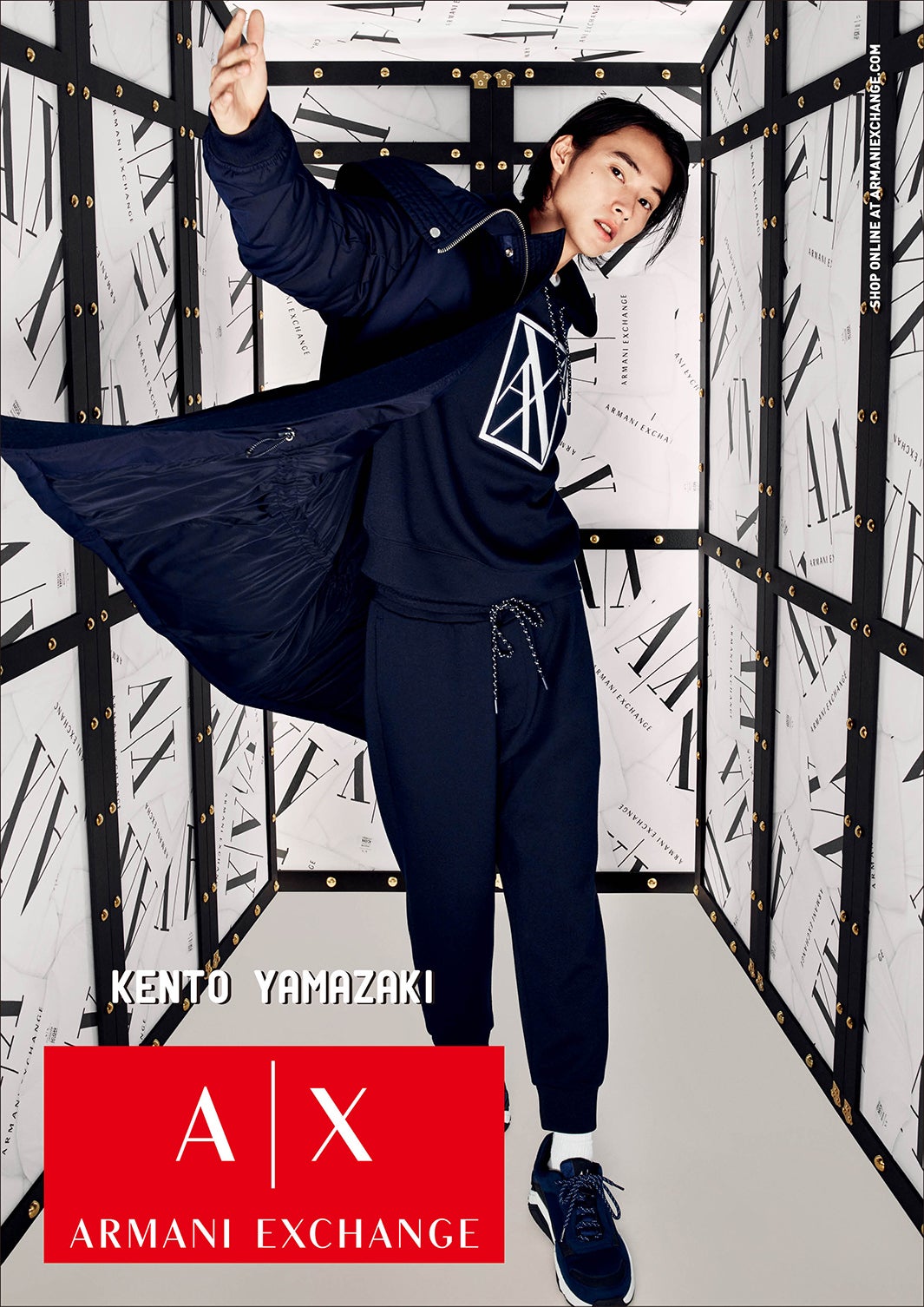 山崎賢人（画像提供：ジョルジオ アルマーニ）