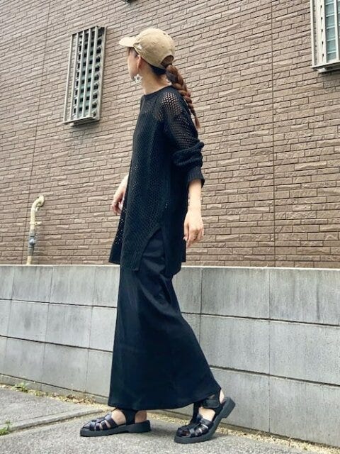 黒キャミワンピース