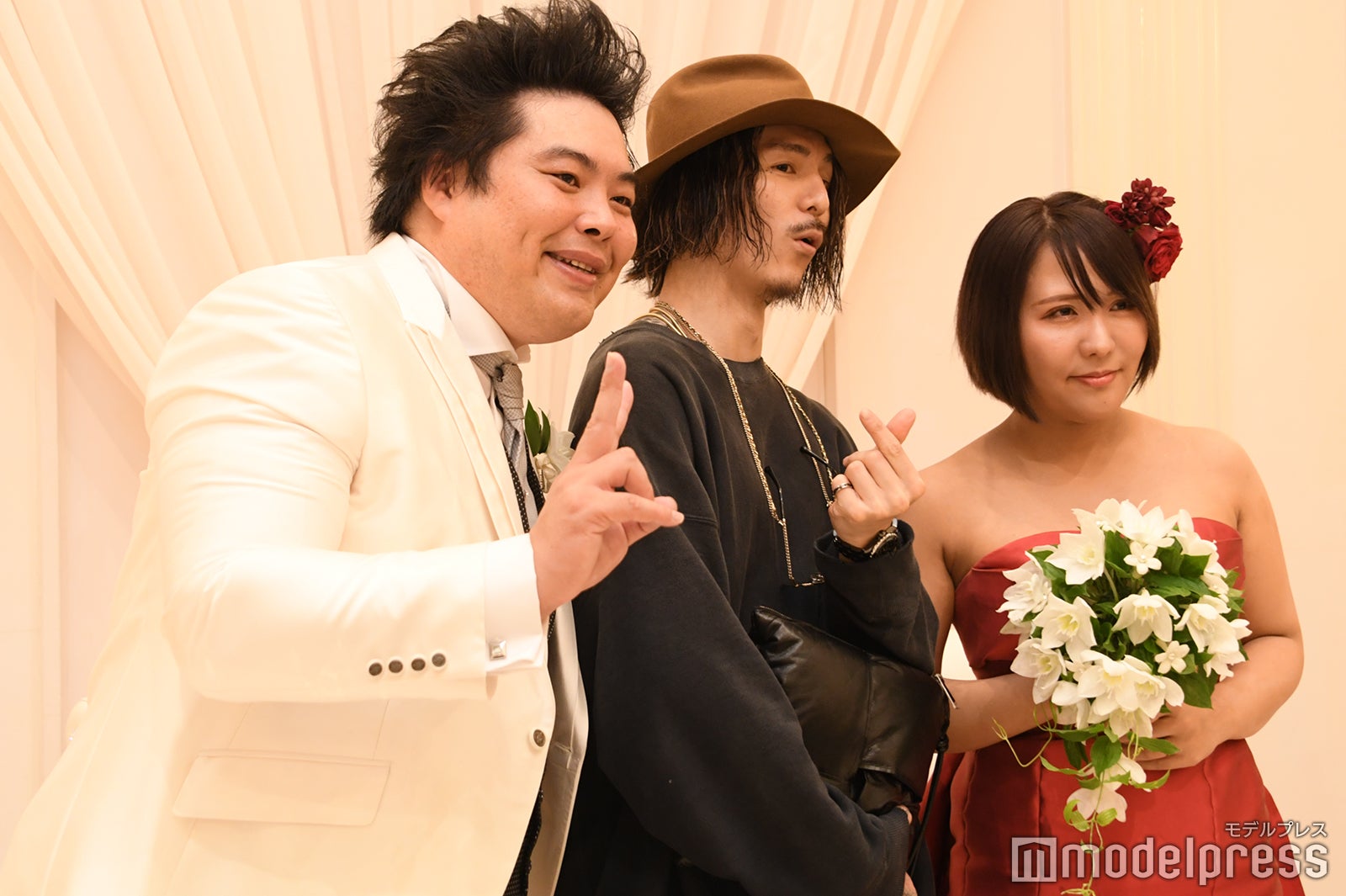 へずまりゅう、DJふぉい、しーちゃん（C）モデルプレス