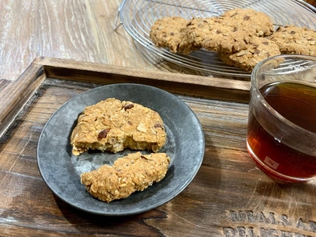 オートミールクッキー