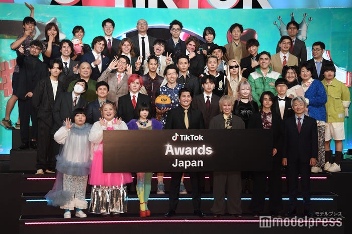 「TikTok Awards Japan 2024」受賞者(C)モデルプレス