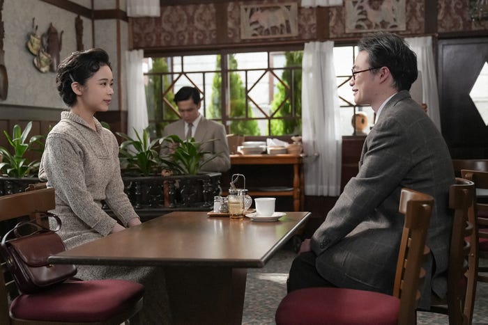 趣里、森永悠希「ブギウギ」第118話(C)NHK