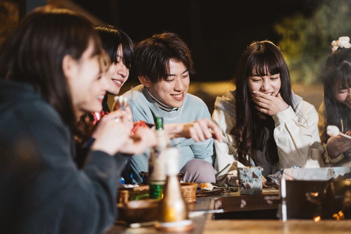 杢代和人、りゅうと、長谷川美月「恋とオオカミには騙されない」第11話より(C)AbemaTV, Inc.