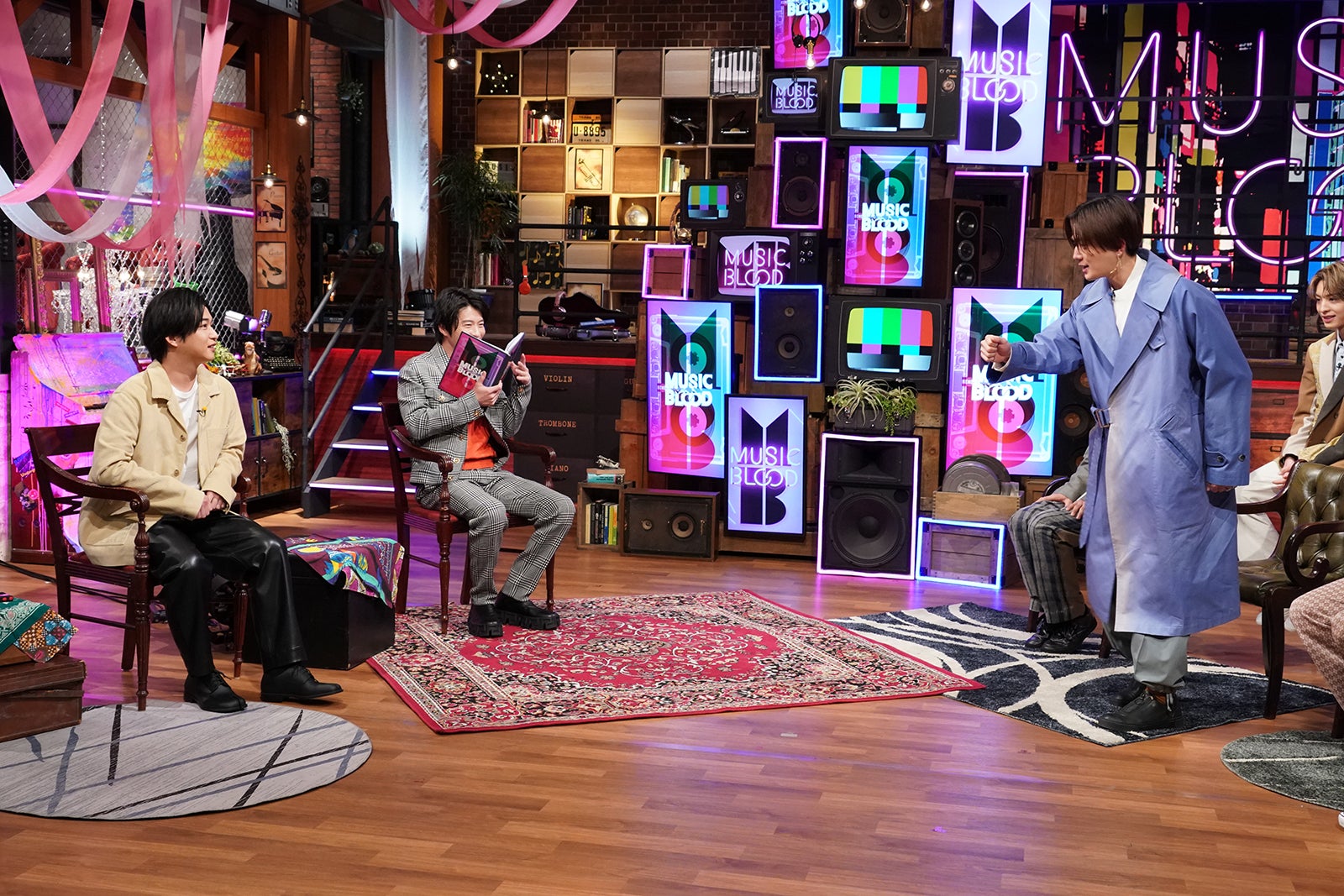 （左から）千葉雄大、田中圭、八木勇征 （C）日本テレビ