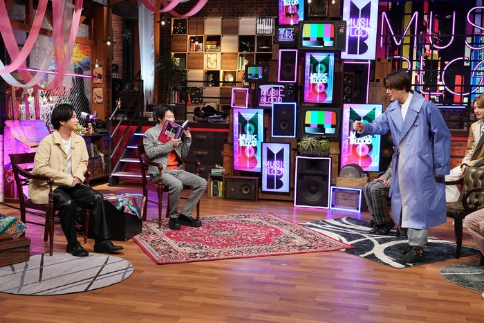 (左から)千葉雄大、田中圭、八木勇征 (C)日本テレビ