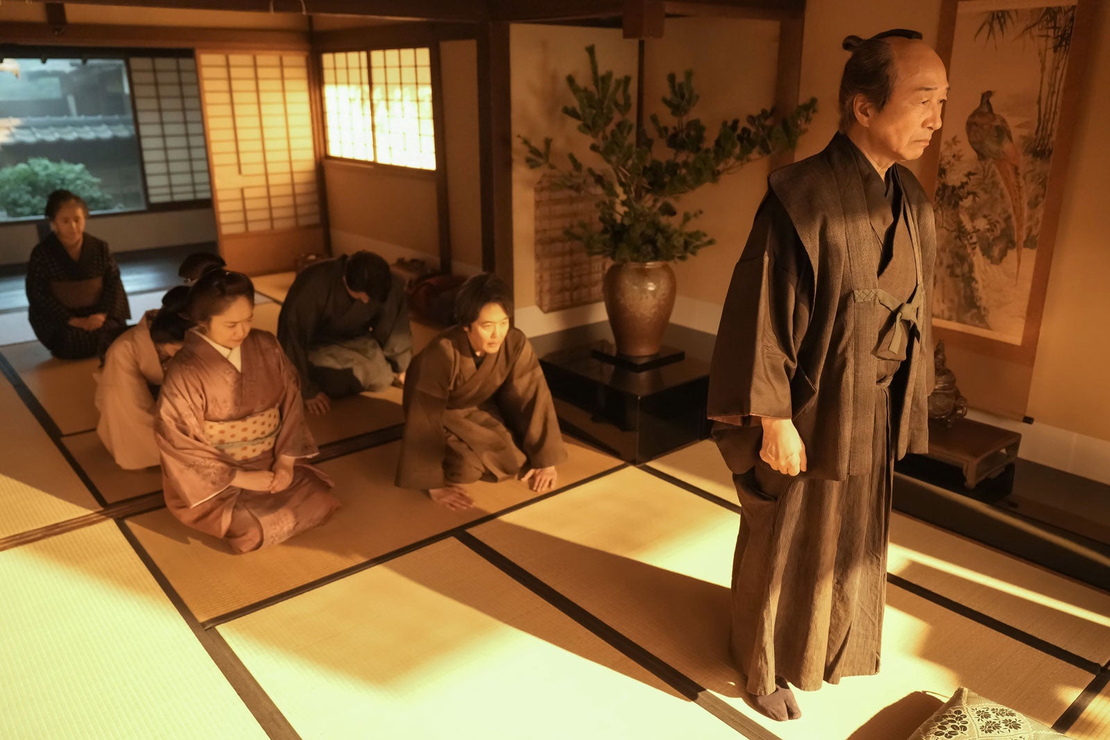 小日向文世ら「ばけばけ」第114話（C）NHK