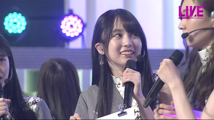 賀喜遥香/乃木坂46YouTubeチャンネル「乃木坂配信中」乃木坂46時間TVより